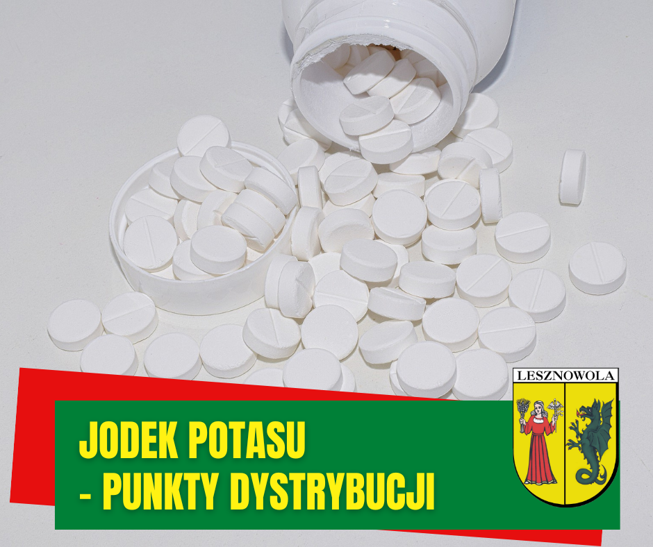 Jodek potasu - punkty dystrybucji